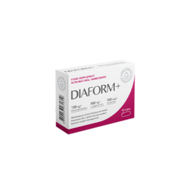 Diaform+ - doplněk pro kontrolu hladiny cukru Diaform+ - doplněk pro kontrolu hladiny cukru